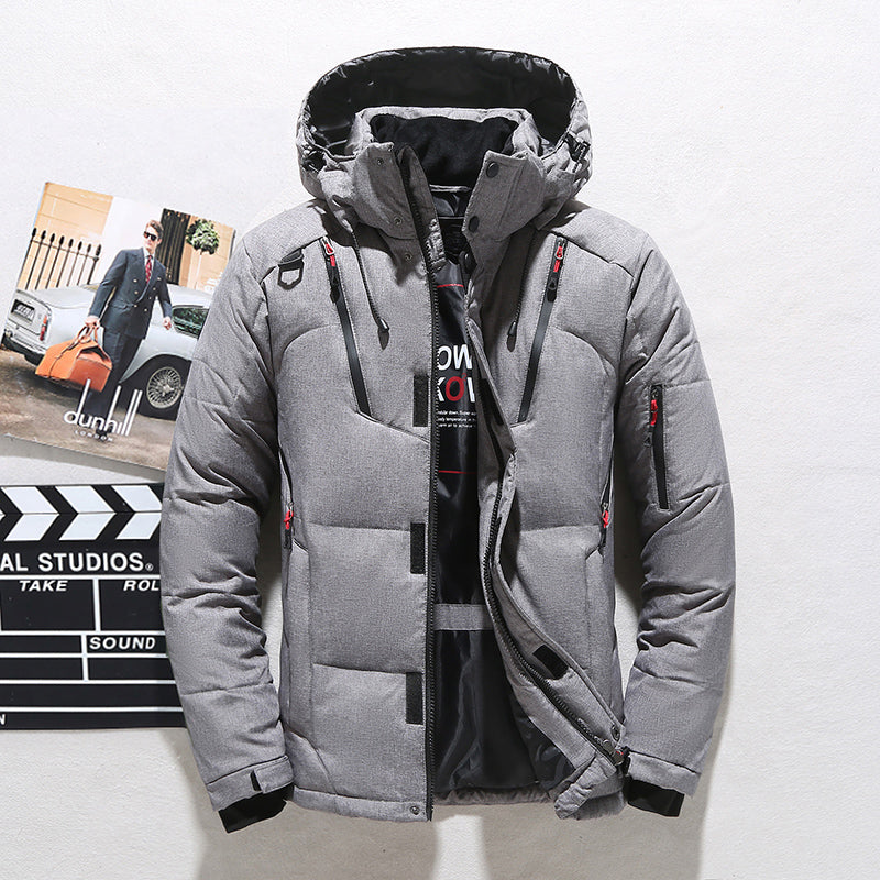 Parka Hombre Acolchada Impermeable Invierno