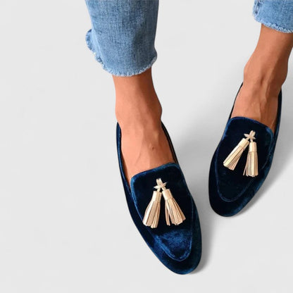 Mocasines Mujer Elegantes Cuero Ajuste Clásico