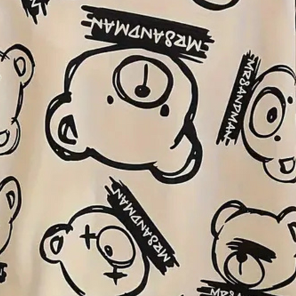Pijama Mujer Algodón Estampado Ajuste Cómodo