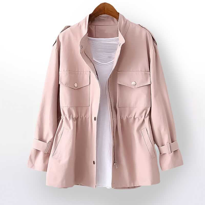 Chaqueta Mujer Elegante Ajuste Clásico