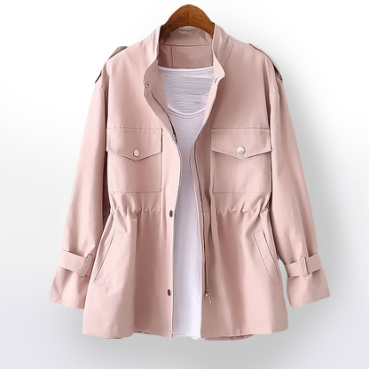 Chaqueta Mujer Elegante Ajuste Clásico