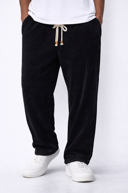 Pantalones Hombre de Pana Comodos Corte Regular
