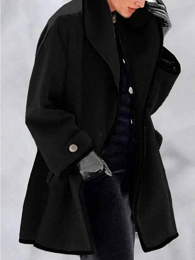 Abrigo Invierno Mujer Oversize Ajuste Amplio - Mavetta