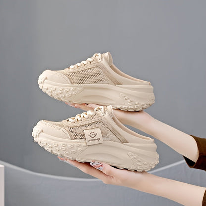 Zapatillas Mujer Slip-On Malla Transpirable Diseño Ligero