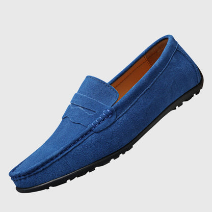 Mocasines Ortopédicos Hombre Acabado Ante Diseño Clásico