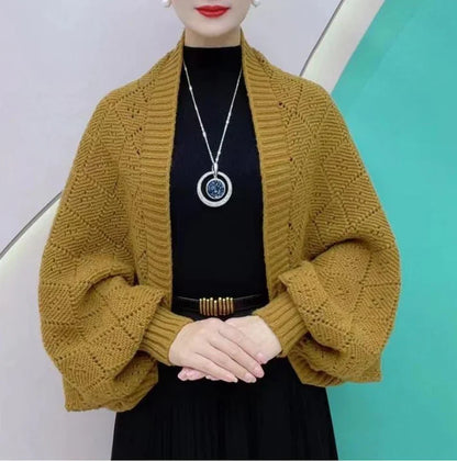 Chaleco Mujer de Punto Estilo Chal