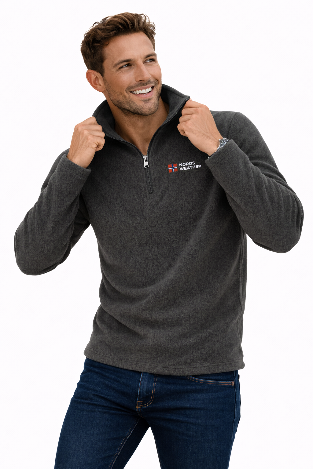 Sudadera Unisex Polar Estilo Nórdico Ajuste Cómodo