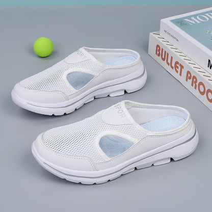Zapatillas ortopédicas unisex material transpirable slip-on cómodas