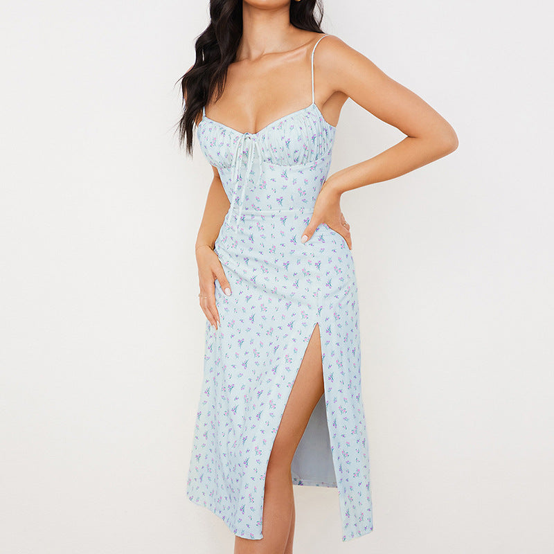 Vestido Mujer Floral Tirantes Verano Invitada Boda