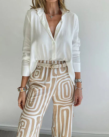Pantalón Mujer de Tiro Alto Ajustado