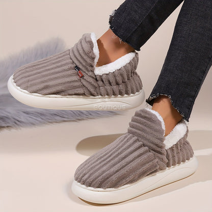 Zapatillas Mujer de Felpa Invierno Cálidas y Acogedoras
