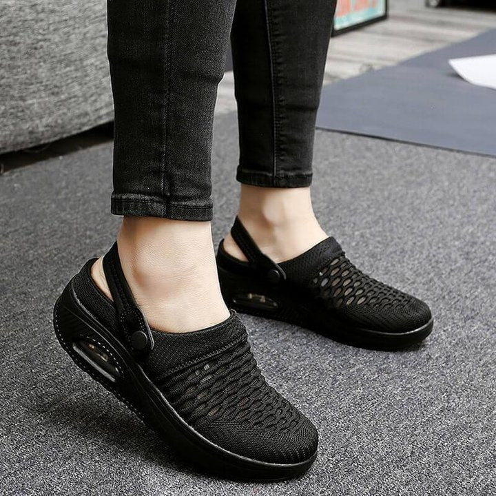 Zapatillas mujer ortopédicas aire acolchadas casuales