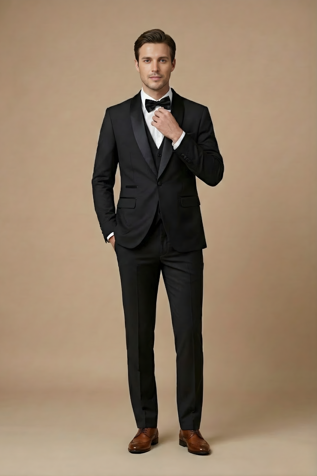 Traje Esmoquin Hombre Slim Fit Ajustado