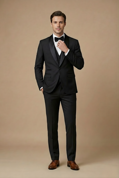 Traje Esmoquin Hombre Slim Fit Ajustado