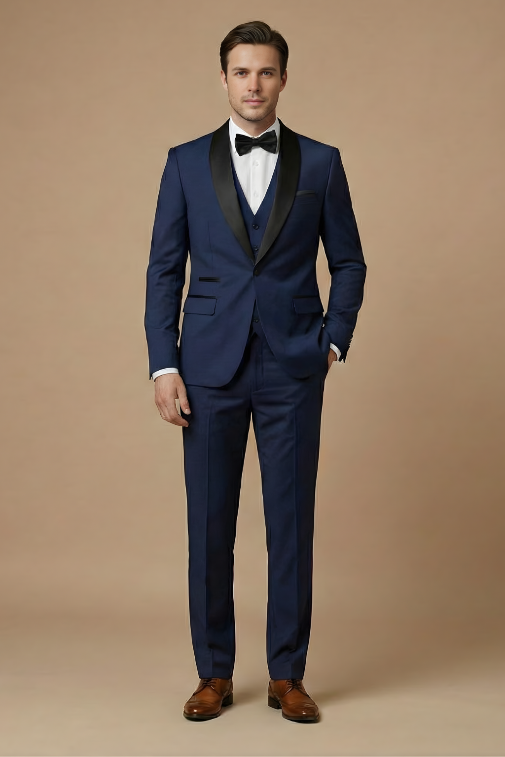 Traje Esmoquin Hombre Slim Fit Ajustado