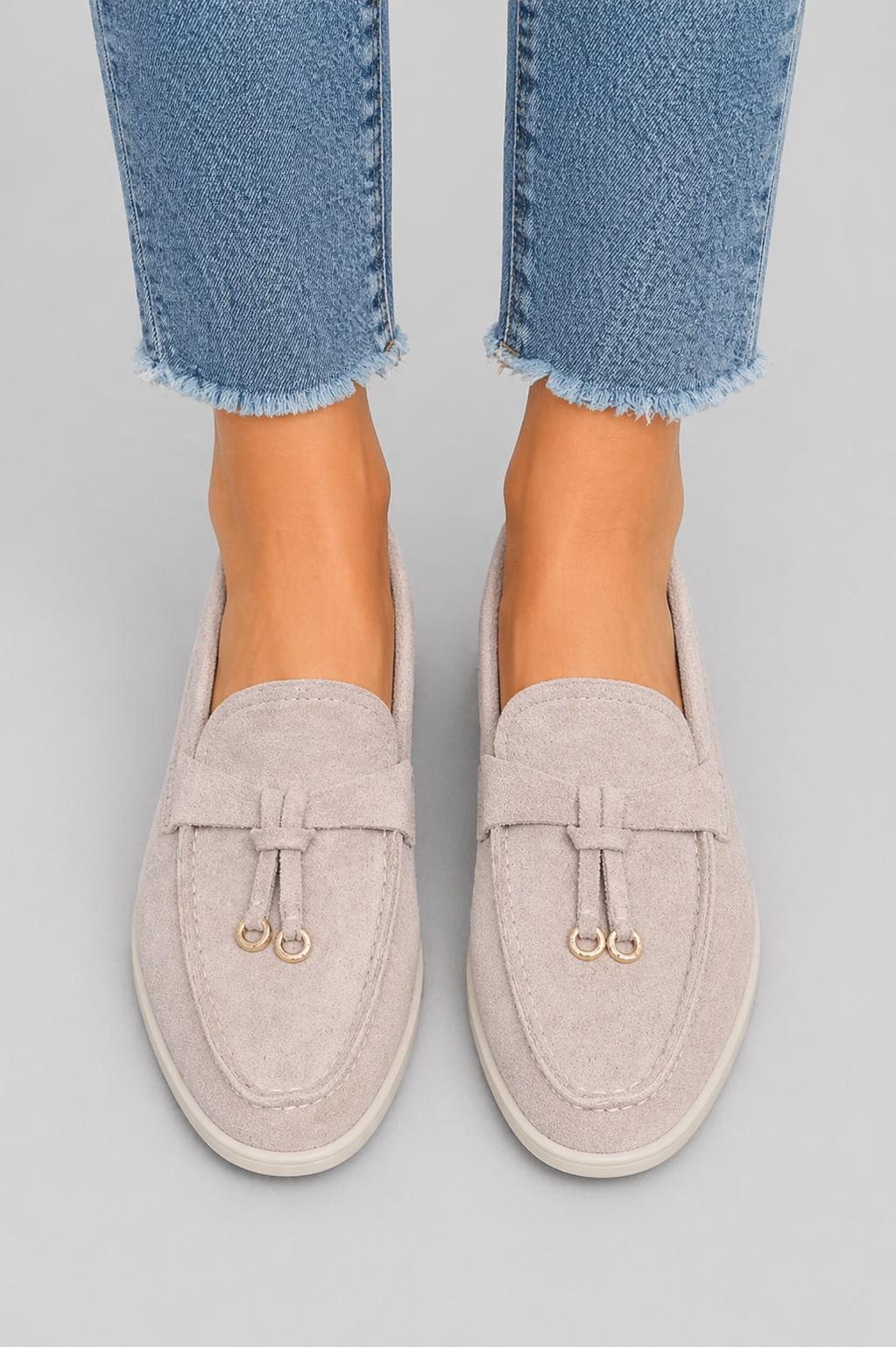 Mocasines Mujer Elegantes de Piel Ajuste Clásico - Mavetta