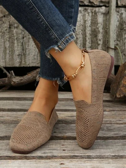 Zapatillas Mocasin Mujer Ligeras Suela Flexible Confort