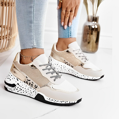 Zapatillas ortopédicas mujer con cordones suela gruesa