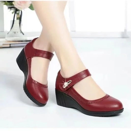 Zapatos Mujer Tacón Medio Plantilla Anatómica Cómodos Versátiles - Mavetta