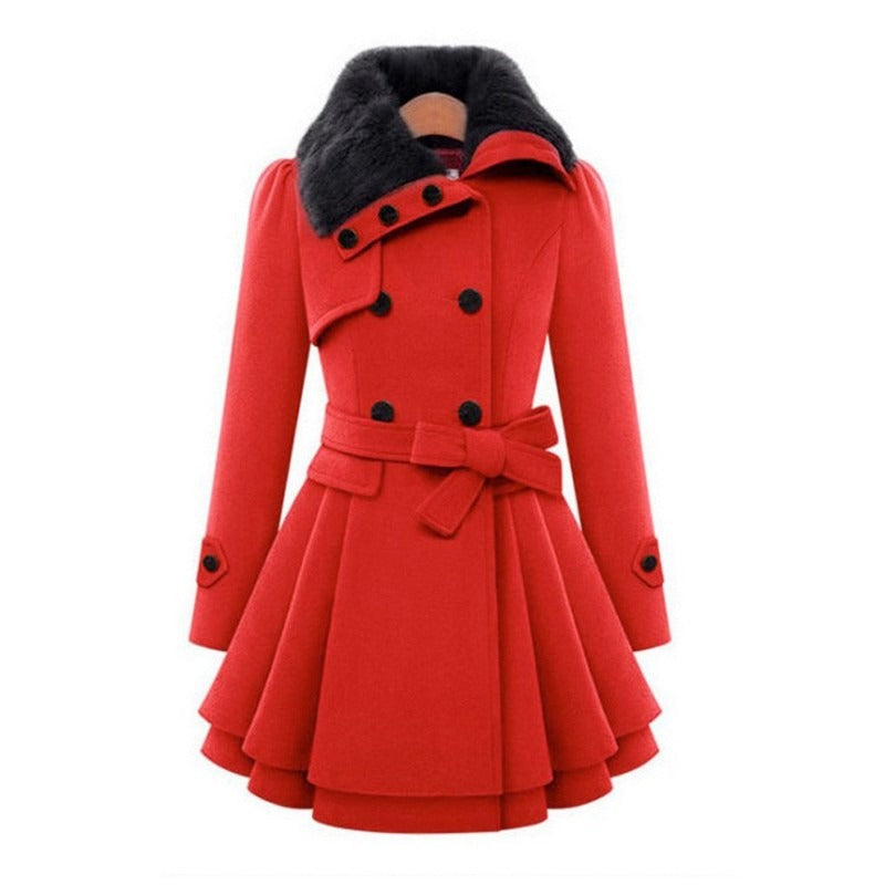 Abrigo Invierno Mujer de Marcella Ajuste Clasico