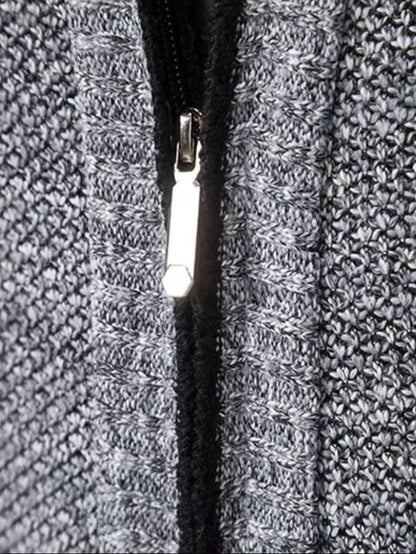 Chaleco Hombre con Cremallera Completa Ajuste Elegante