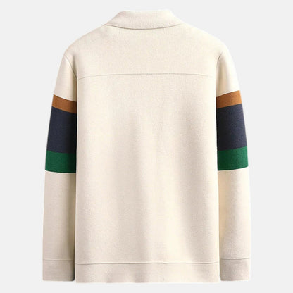 Cárdigan Hombre de Lana con Botones y Bolsillos Estilo Casual