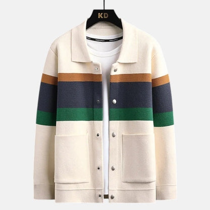 Cárdigan Hombre de Lana con Botones y Bolsillos Estilo Casual - Mavetta