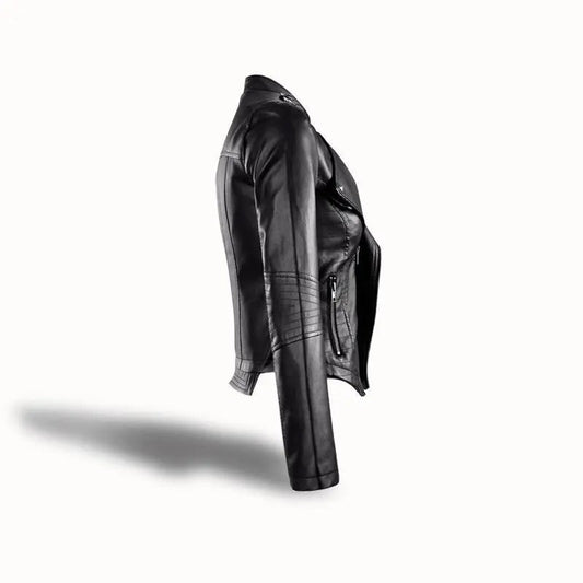 Chaqueta Mujer Estilo Rockero Ajuste Slim - Mavetta