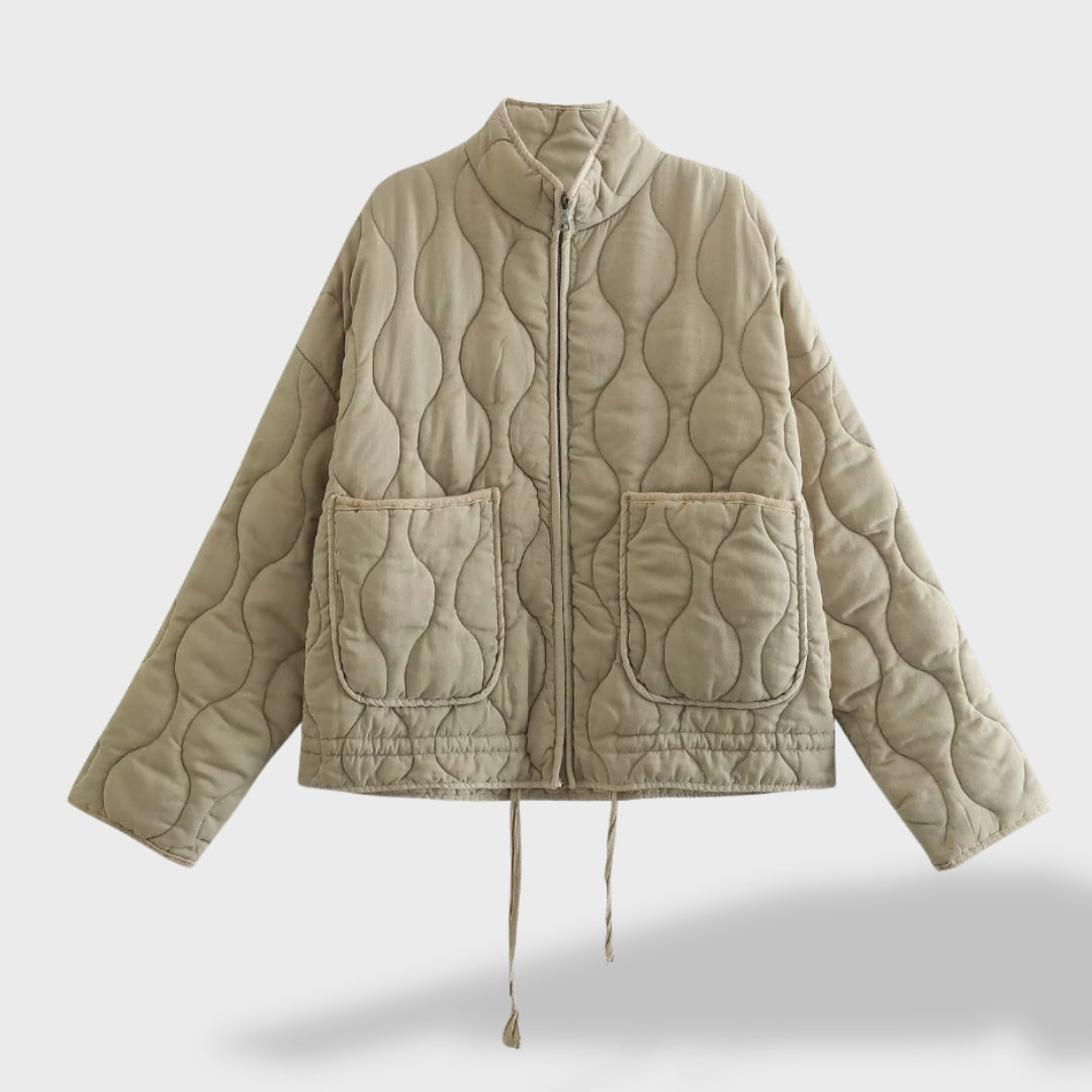 Chaqueta Invierno Mujer Acolchada Estilo Sofisticado Confort