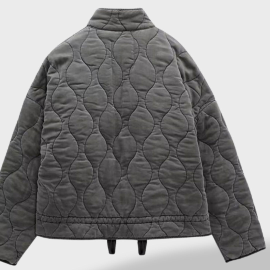Chaqueta Invierno Mujer Acolchada Estilo Sofisticado Confort