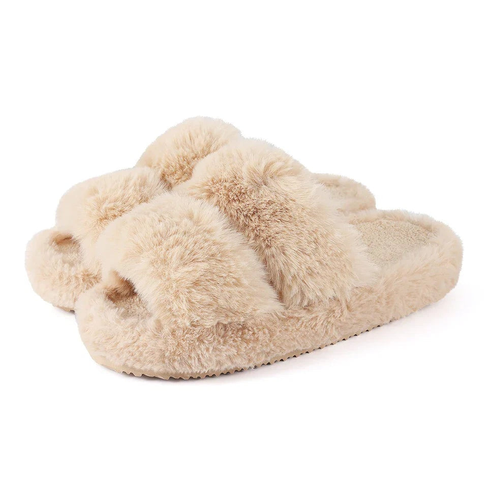 Pantuflas Mujer de Peluche Suela Antideslizante Casa