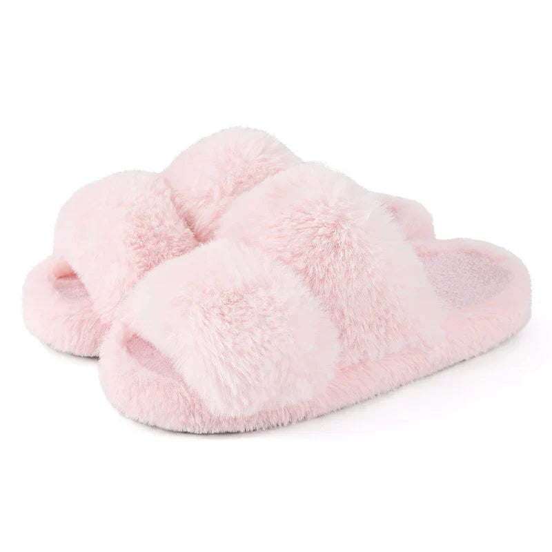 Pantuflas Mujer de Peluche Suela Antideslizante Casa