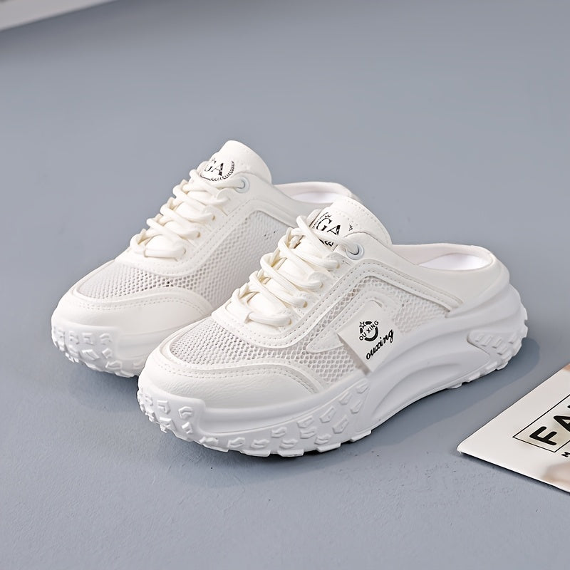 Zapatillas Mujer Slip-On Malla Transpirable Diseño Ligero