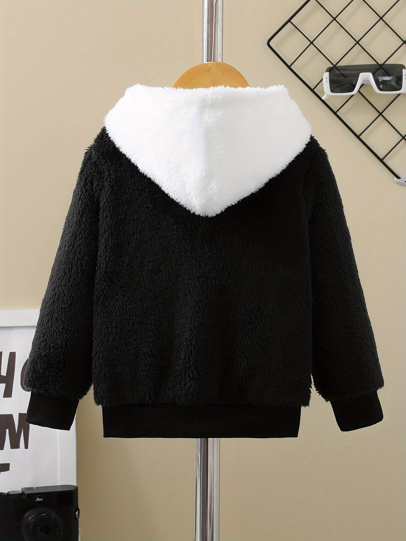 Chaqueta Forro Polar Niño con Capucha y Cremallera