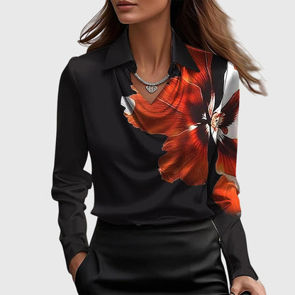 Blusa Mujer de Corte Fluido y Tejido Suave