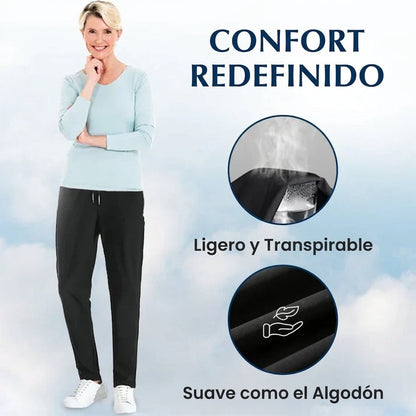 Pantalón casual unisex suave y flexible corte elegante