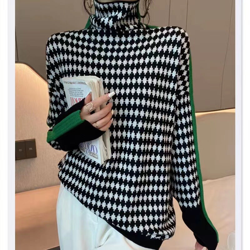 Suéter Mujer de Punto Cuello Holgado