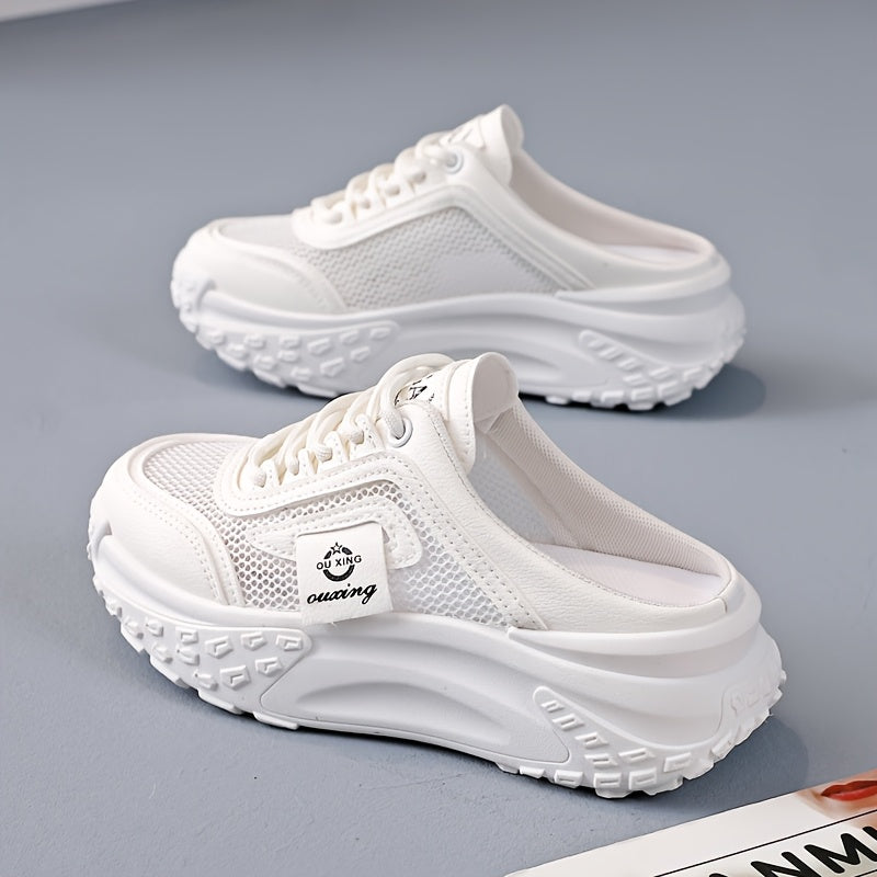 Zapatillas Mujer Slip-On Malla Transpirable Diseño Ligero