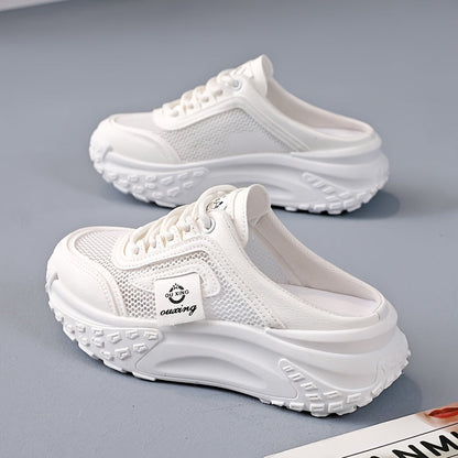 Zapatillas Mujer Slip-On Malla Transpirable Diseño Ligero