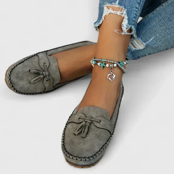 Mocasines Mujer Comodos Cuero Flexible