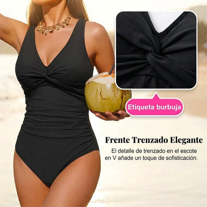 Bañador Mujer Moldeador Escote en V