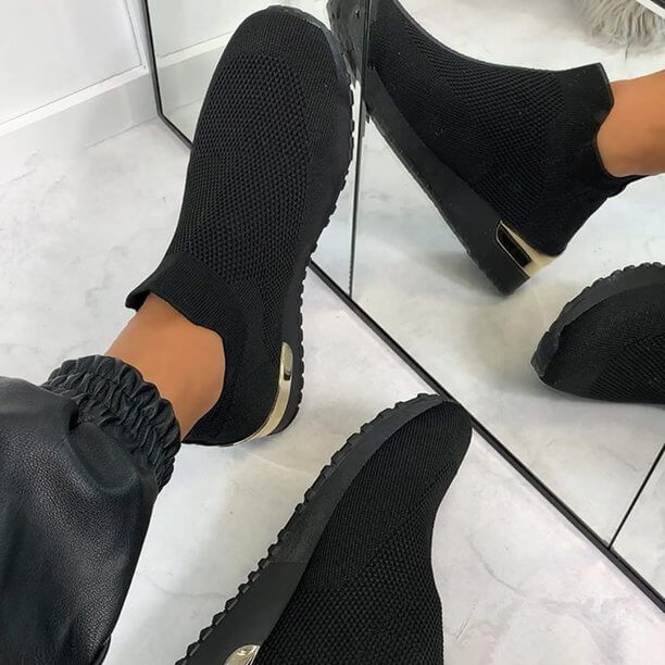 Zapatillas Mujer Slip-on Transpirables y Ligeras