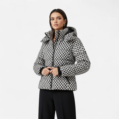 Chaqueta Acolchada Mujer Cintura Entallada