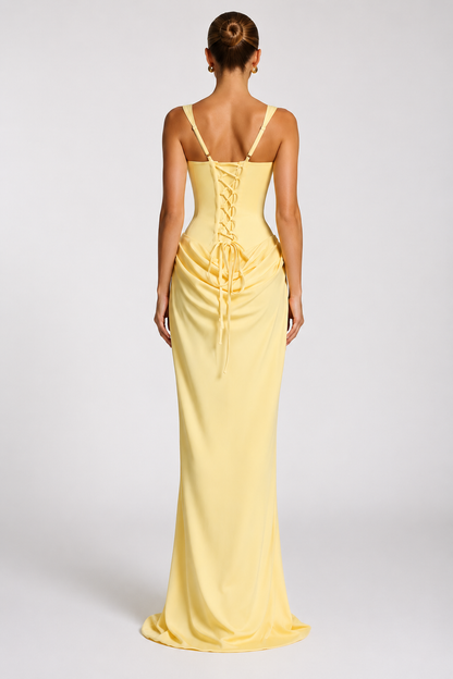 Vestido Corsé Mujer de Silueta Ajustada Elegante