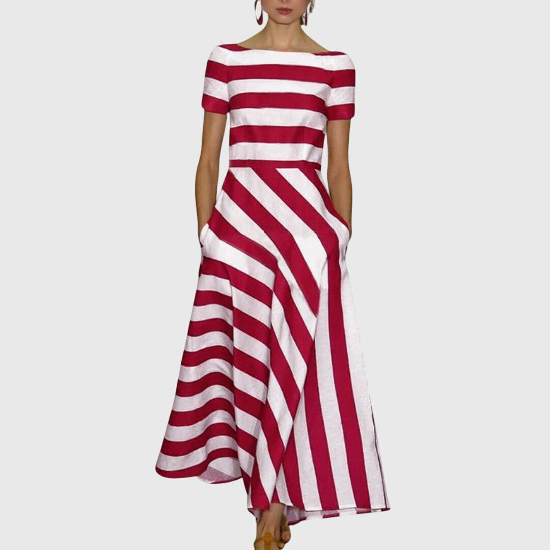 Vestido Maxi Mujer Tela Ligera Diseño Fluido Elegante - Mavetta