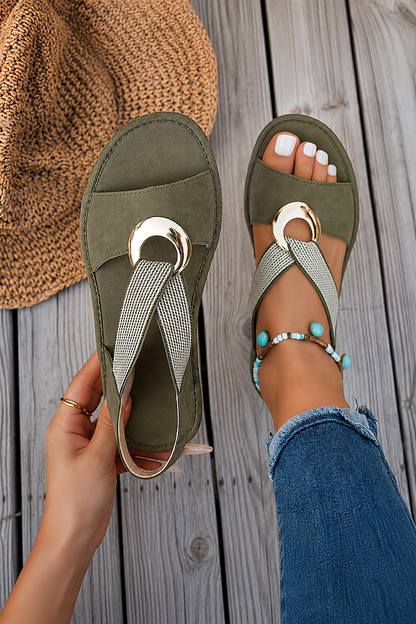 Sandalias Mujer Cuña Comodas Verano