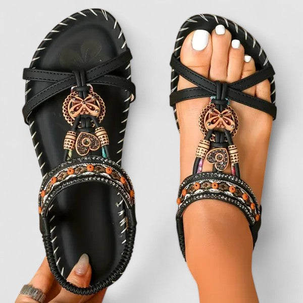 Sandalias mujer ortopédicas con soporte plantar y plantilla acolchada