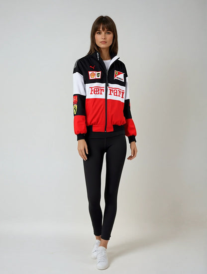 Chaqueta Unisex de Carreras Estilo Vintage Comoda Diario