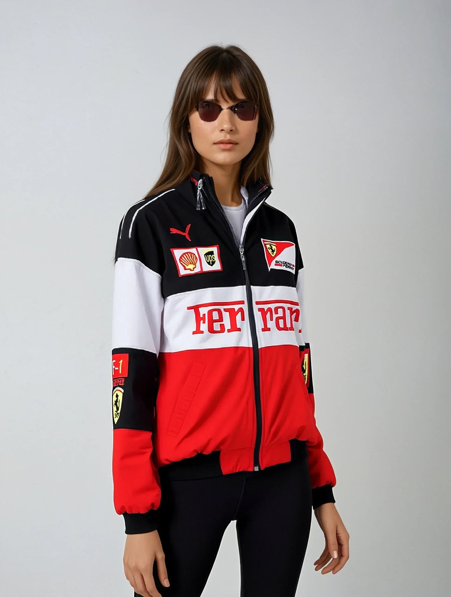 Chaqueta Unisex de Carreras Estilo Vintage Comoda Diario