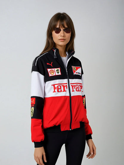 Chaqueta Unisex de Carreras Estilo Vintage Comoda Diario